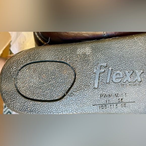 P W Minor Vtg Brown leather Oxfords size 11 1/2 Goodyear Welt Dress Shoes - Picture 12 of 16